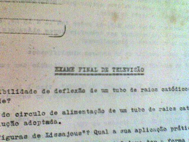 curso de televisão philips centro de instrução técnica