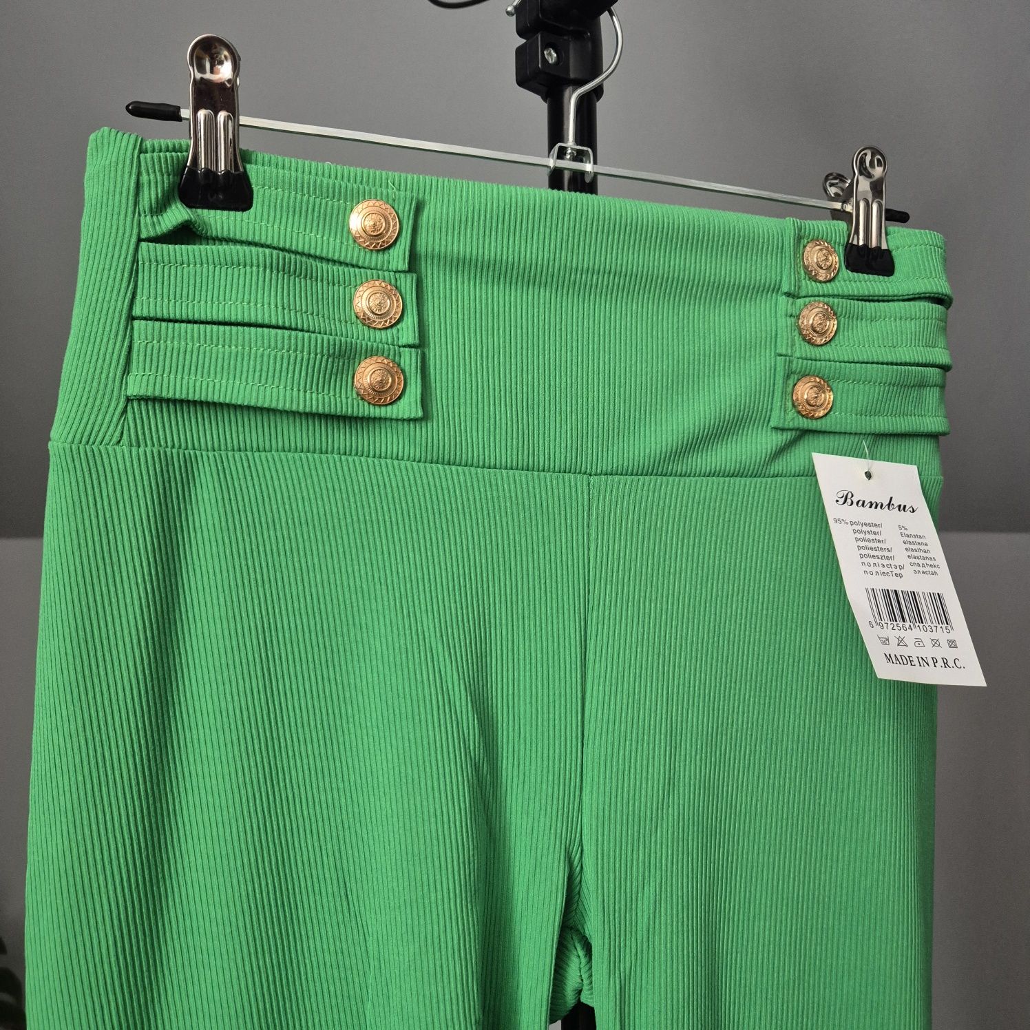 Kolarki 3/4 zielone L/XL