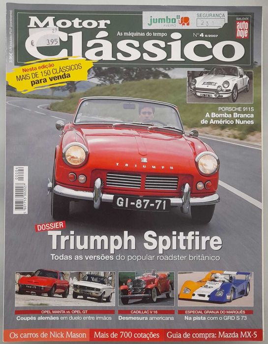 Revistas automóvel Motor Clássico