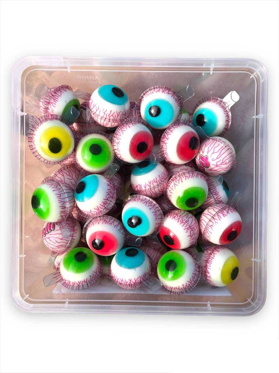 Желейный глаз с кровью ТМ Trolli Германия, Trolli Glotzer 60шт