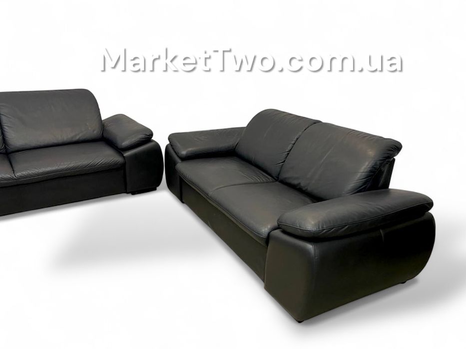 Кожаный, шкіряний комплект-диванів 3+2 (230401)