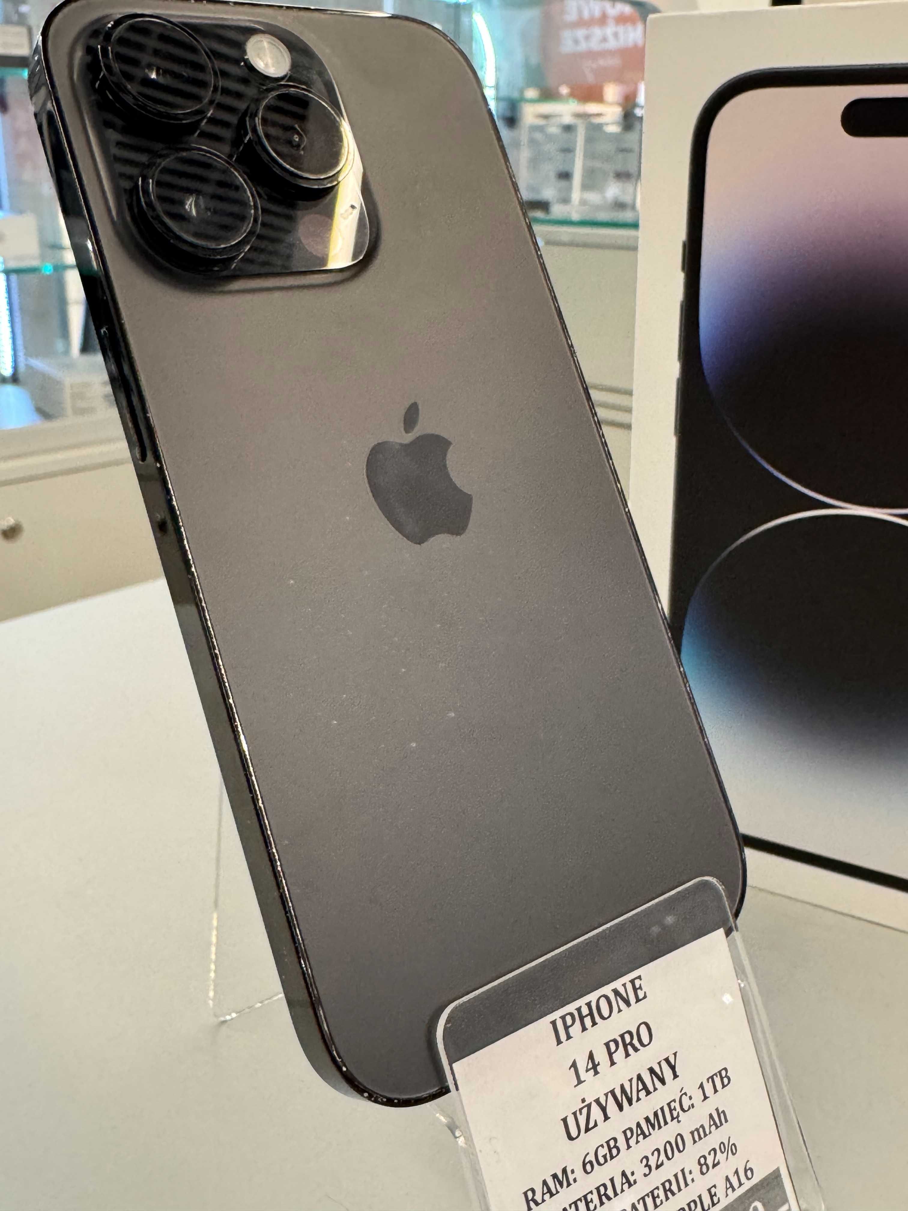 iPhone 14 Pro 1TB Bat 82% Topcase Vivo *Raty 0%