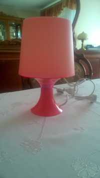 lampa stołowa colours beall 1 x 25w e14 220v różowa
