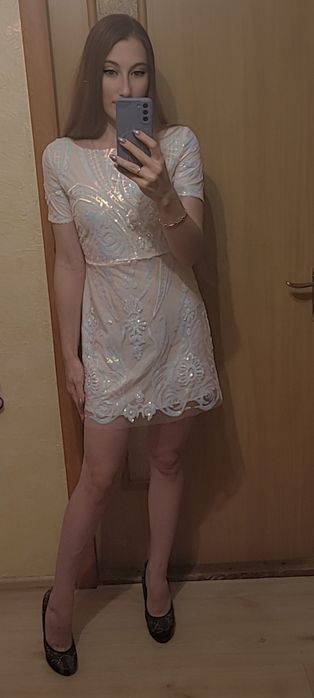 Сукня з преміального глітеру міні бренду love one boutique