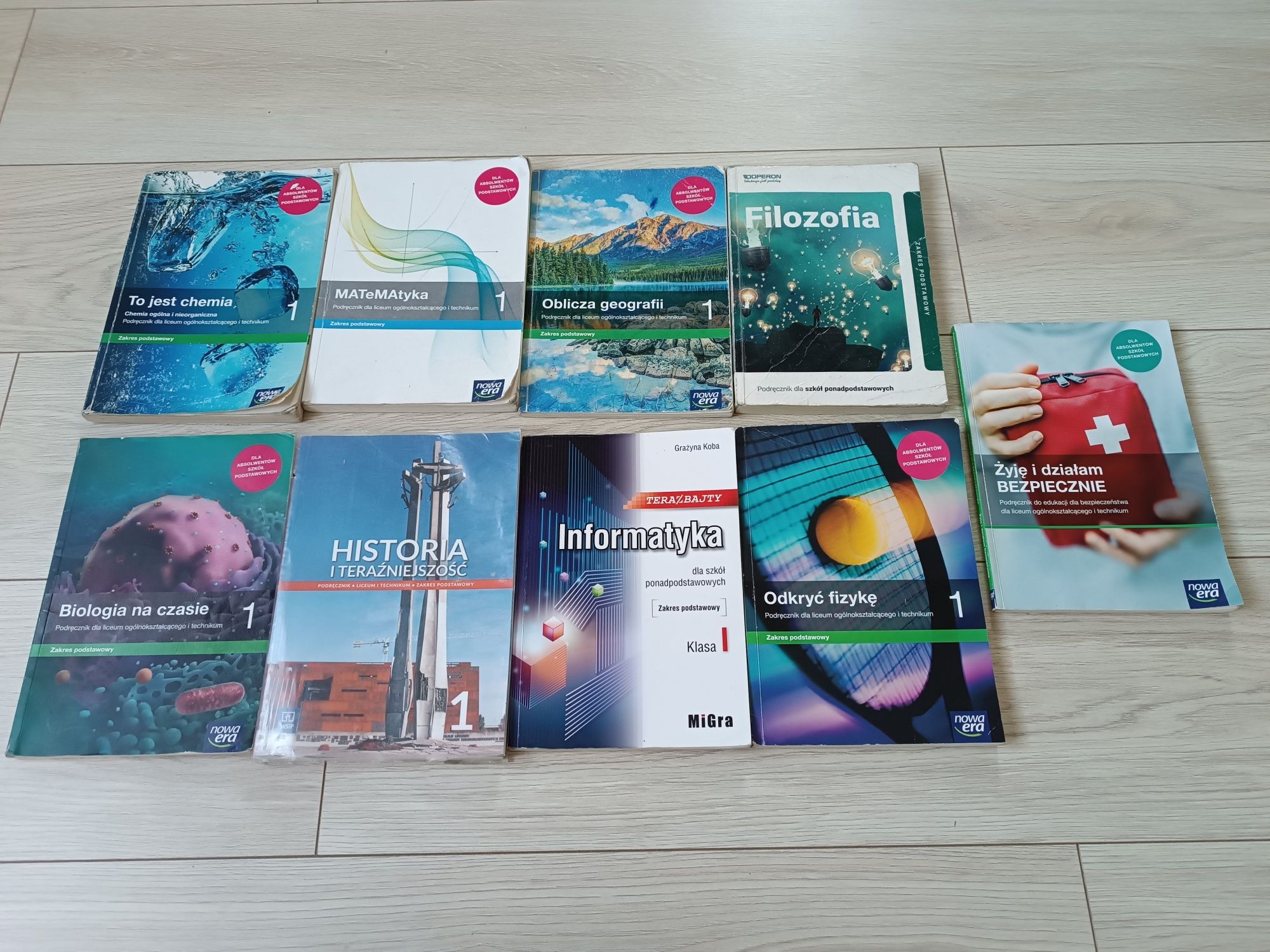Książki do 1 klasy liceum i technikum