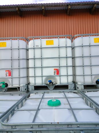 Paletopojemnik IBC zbiornik 1000l na deszczówkę RSM beczka mauzer