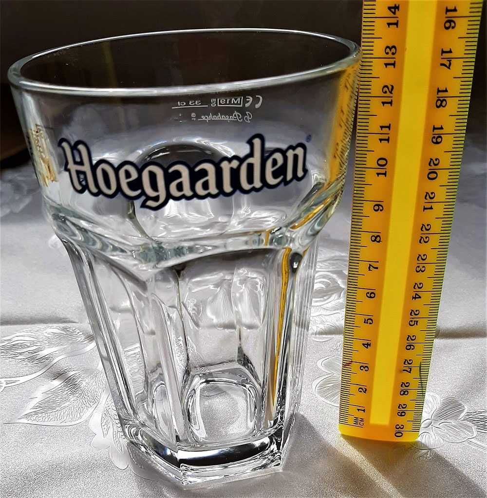 Пивний келих Hoegaarden (Бельгія), пивной бокал, оригинал