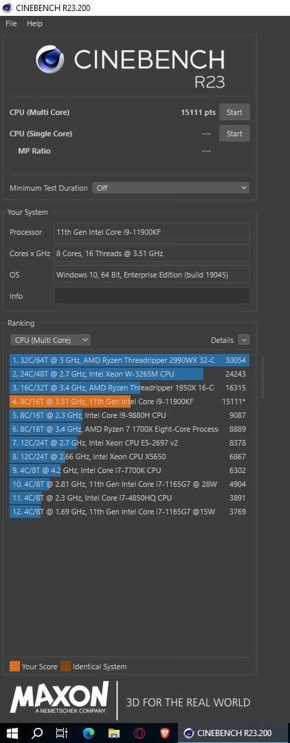 Procesor Intel Core i9 11900KF