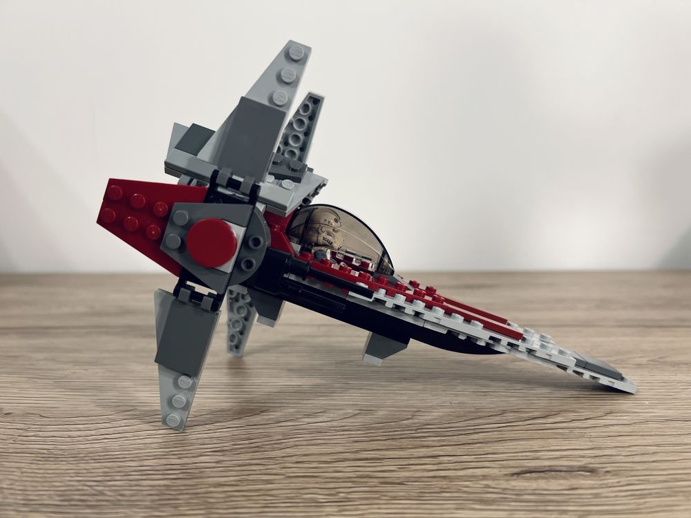 Lego Star Wars 6205 V-wing Fighter UNIKAT kolekcjonerski KOMPLET