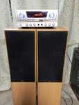 Kolumny wzmacniacz 2x50W RADIO,USB