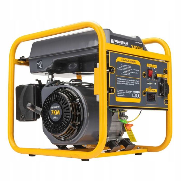 Agregat Prądotwórczy Inwertorowy 3400 wat ! Nowoczesny MOCNY Generator