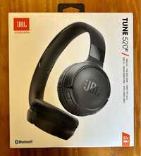 Auscultadores Bluetooth JBL TUNE 520 BT (On Ear - Microfone - Preto)