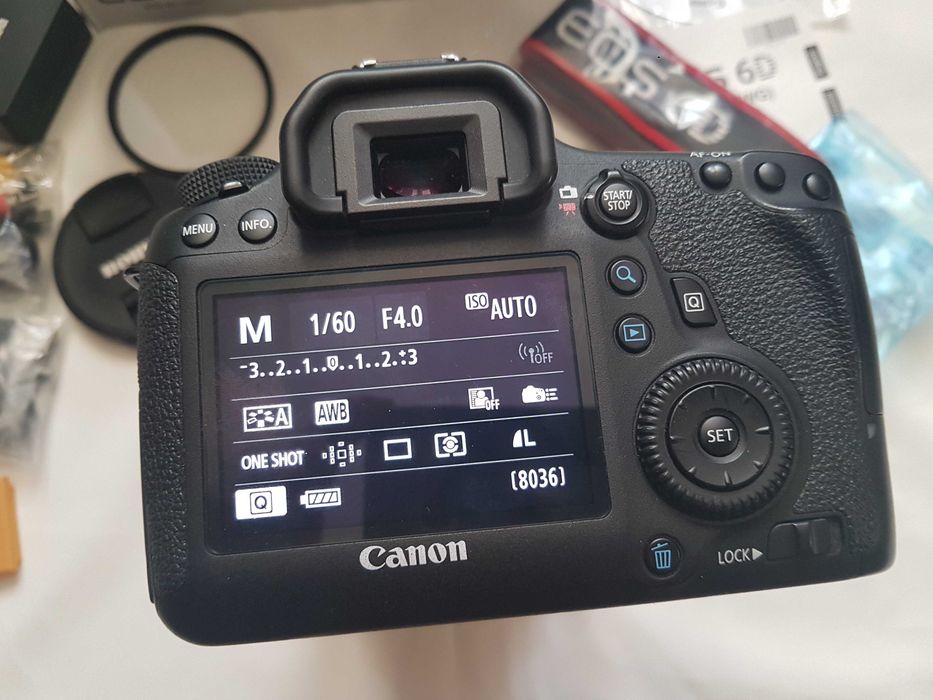 Canon EOS 6D + obiektyw ilość zdjęć 57 tys.