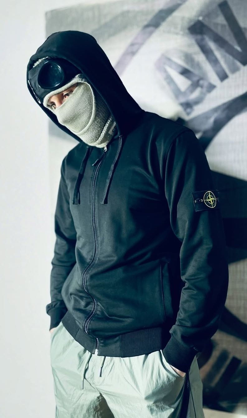 Si zip hoodie prime version black