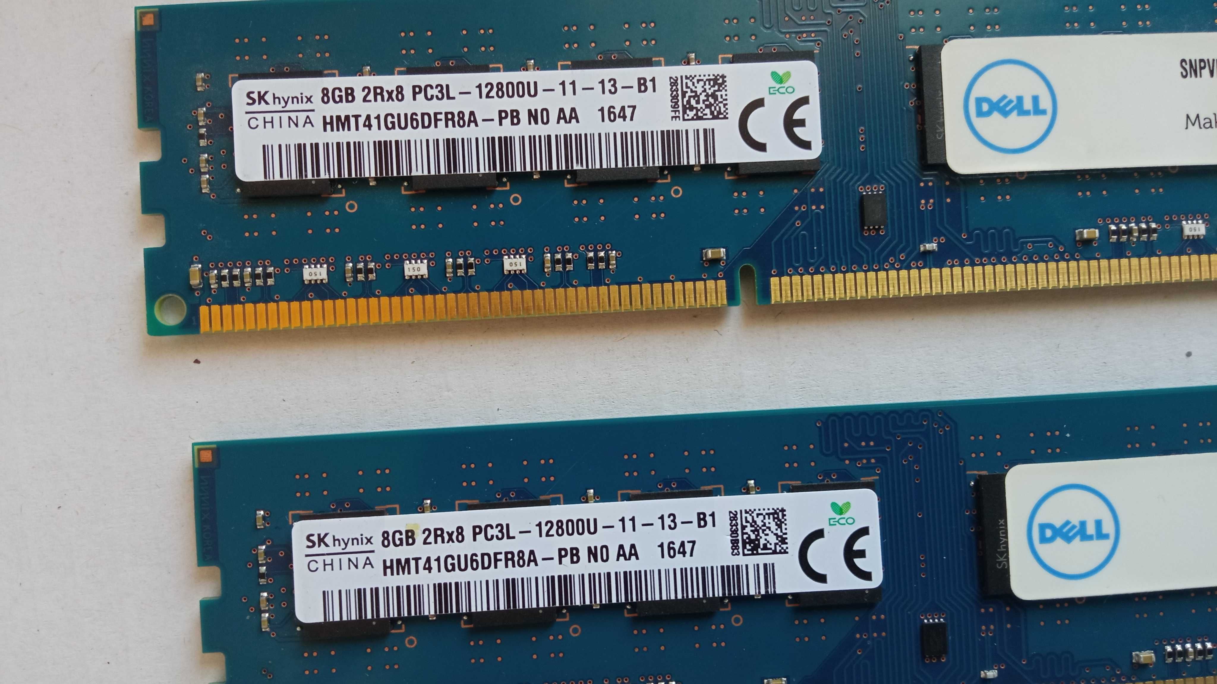 Оперативная память SK hynix  8GB  DDR3 1600MHz 2Rx8 PC3-12800 (16GB)