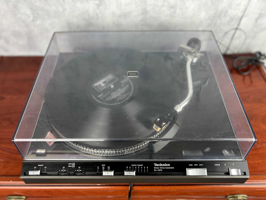 TECHNICS SL-3310 GRAMOFON Direct Drive, pokrywa, 33/45 Automat