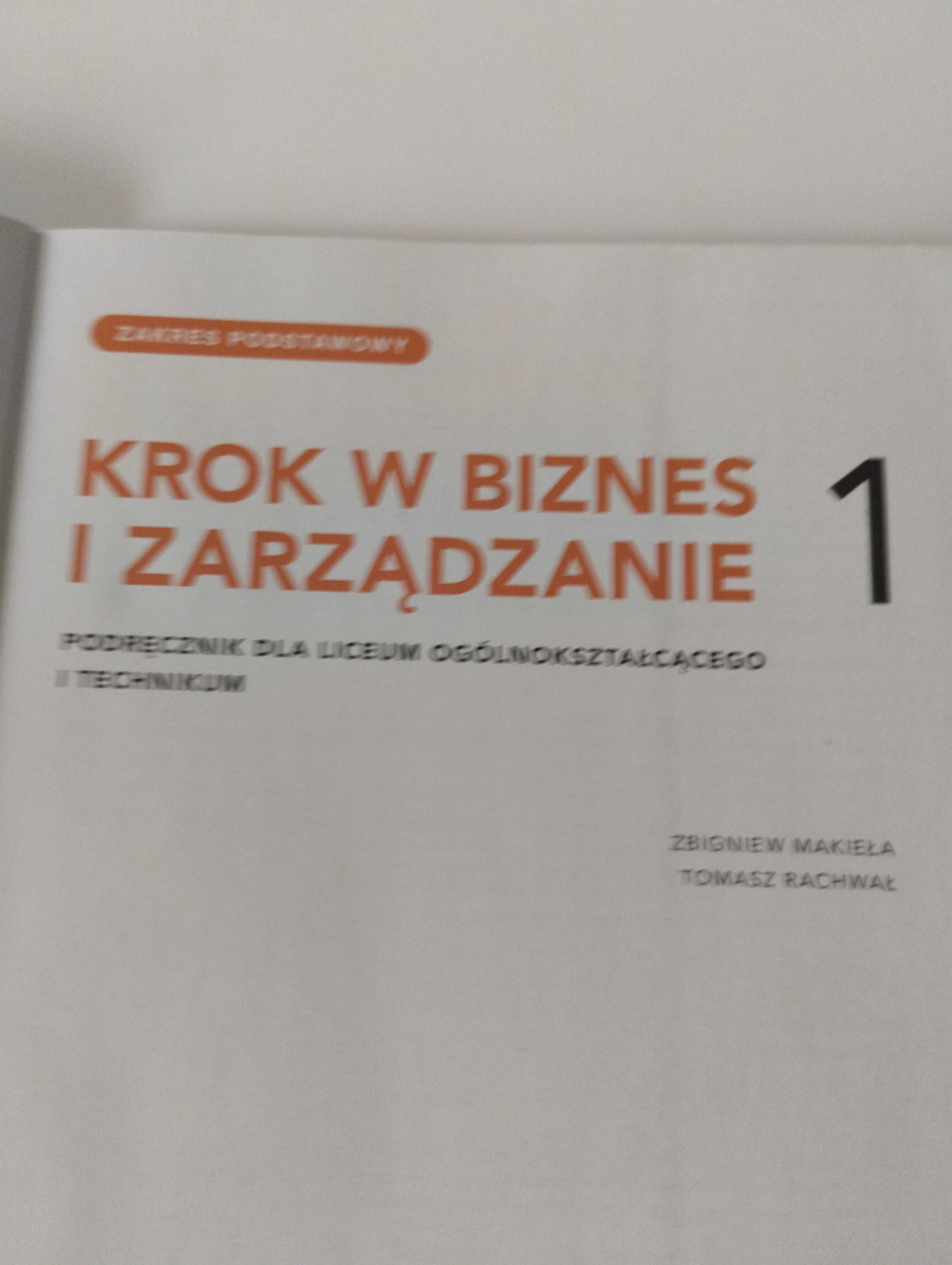 Krok w biznes i zarządzanie część 1 i 2