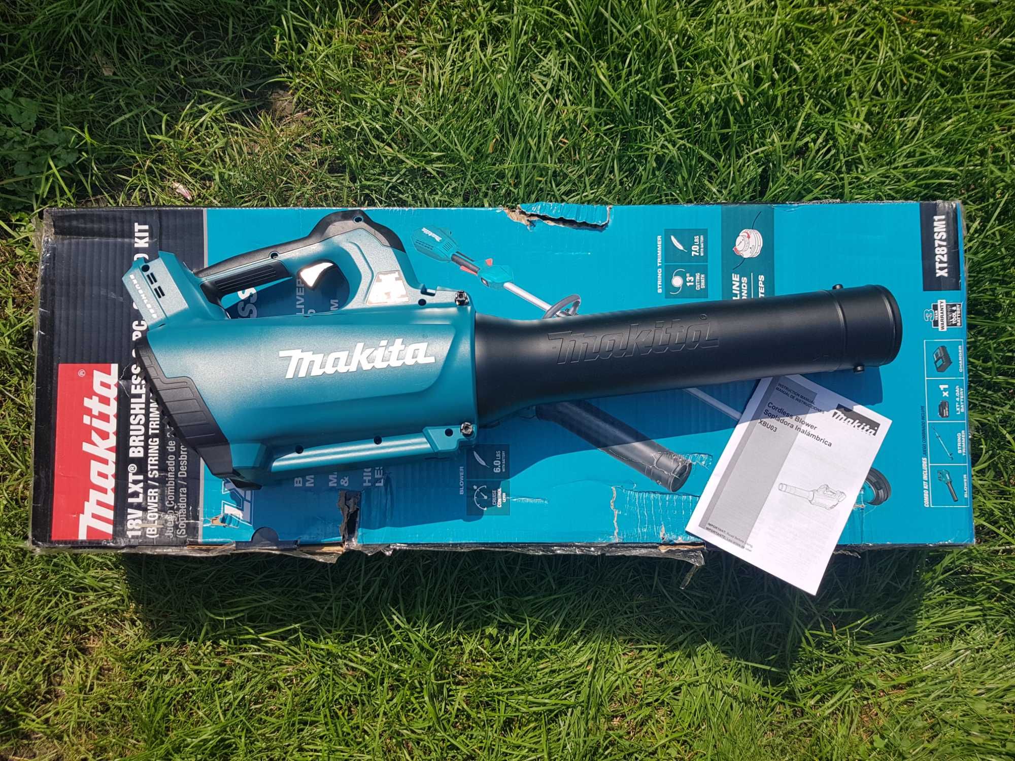 Дуйка Makita XBU03 18V LXT безщіткова повітродуйка, воздуходувка