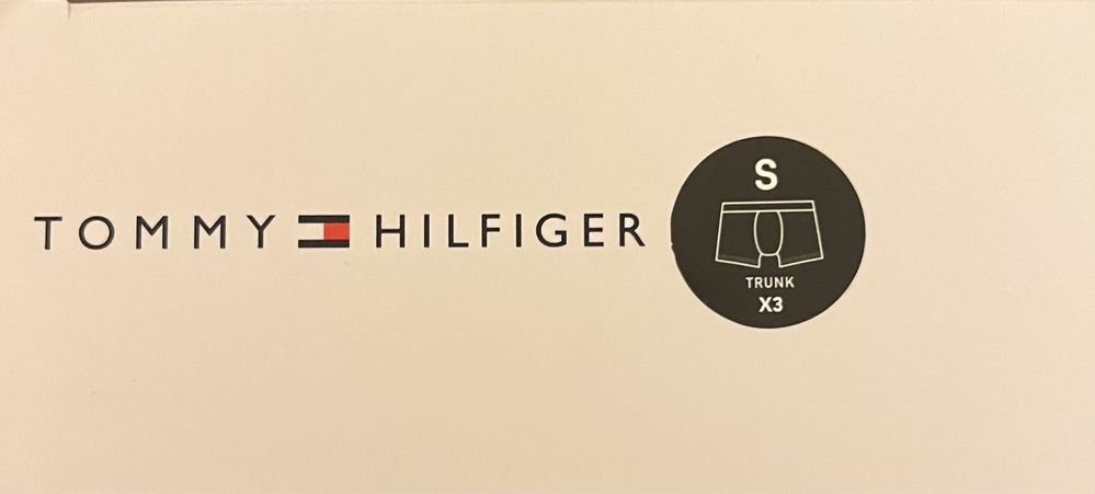 TOMMY HILFIGER 3-pack bokserki męskie rozm. S