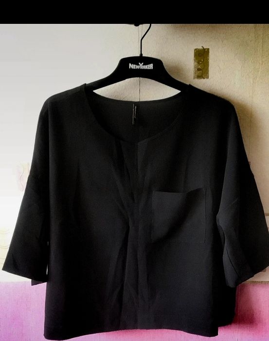 STRADIVARIUS Nowa Bluzka Koszula Bluzeczka Tłoczony Materiał. OVERSIZE