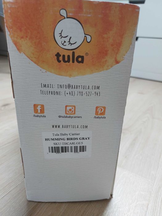 Nosidło ergonomiczne Tula Baby Humming Birds Gray