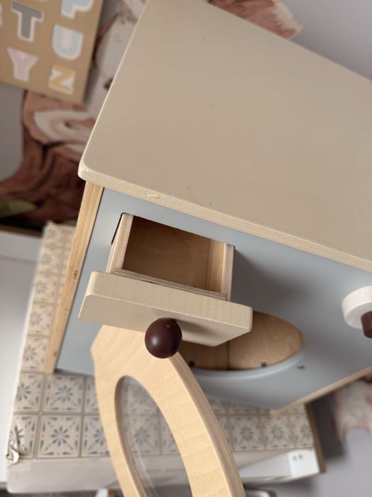 Drewniana pralka Konges Slojd zabawkowa zabawka montessori