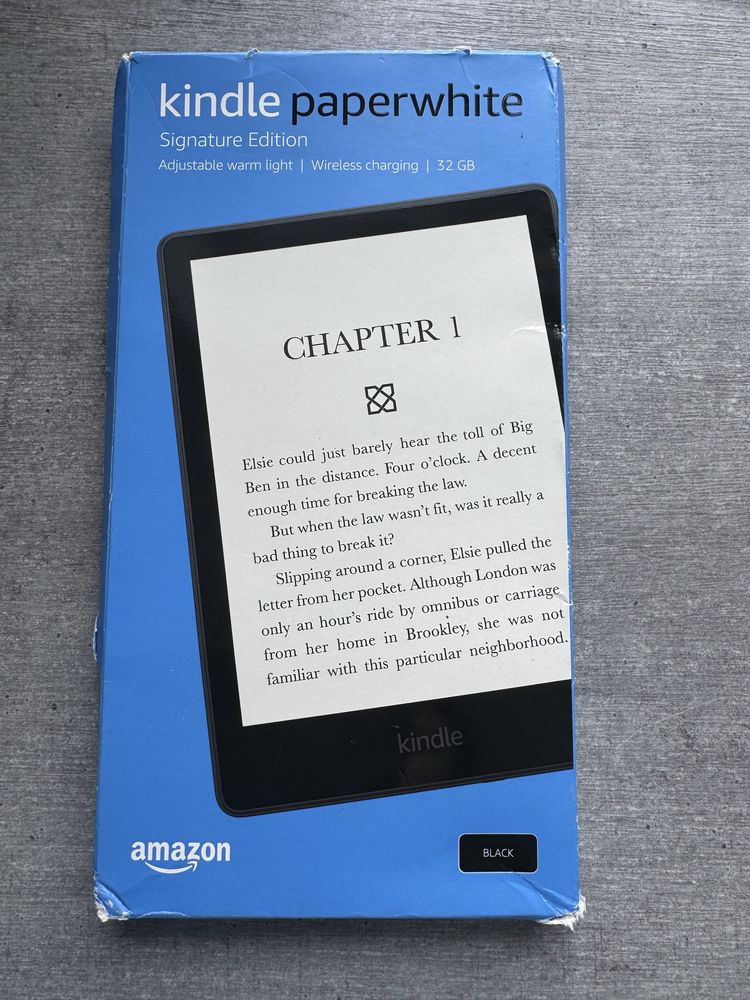 Kindle Paperwhite 11 gen. 7 дюймів. Signature. Новий. 32 гб. Гарантія