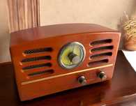 Radio retro vintage Hyundai RA302SUD piękne z wejściem na SD i USB