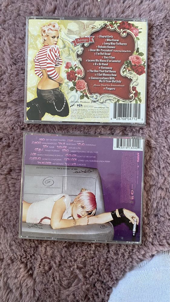 PINK 2 albumy CD pop