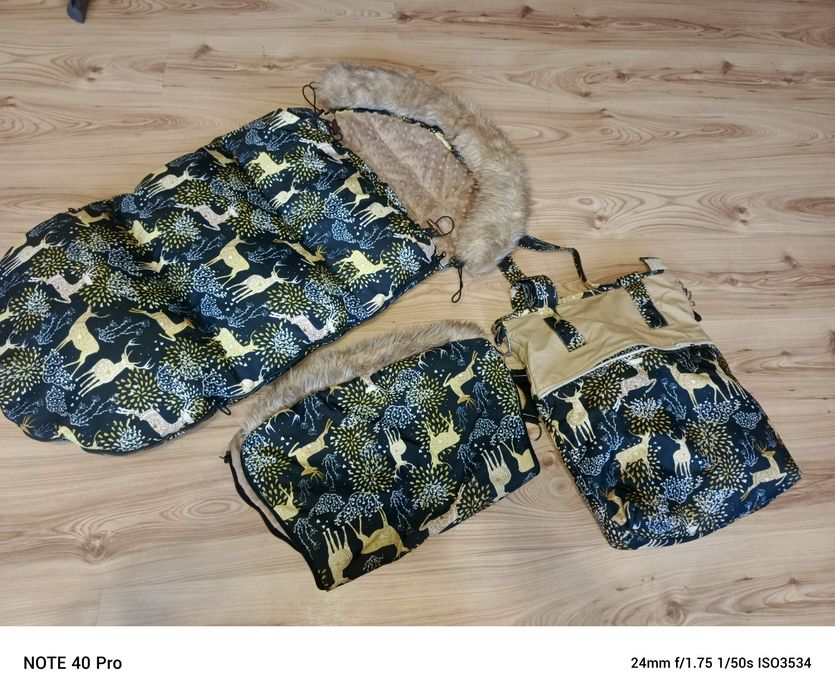 Śpiworek do wózka unisex