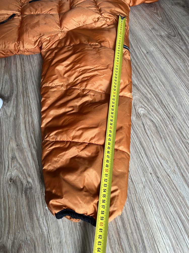 Puchowa kurtka pomarańczowa, marki IMAGE sport performance, rozmiar XL