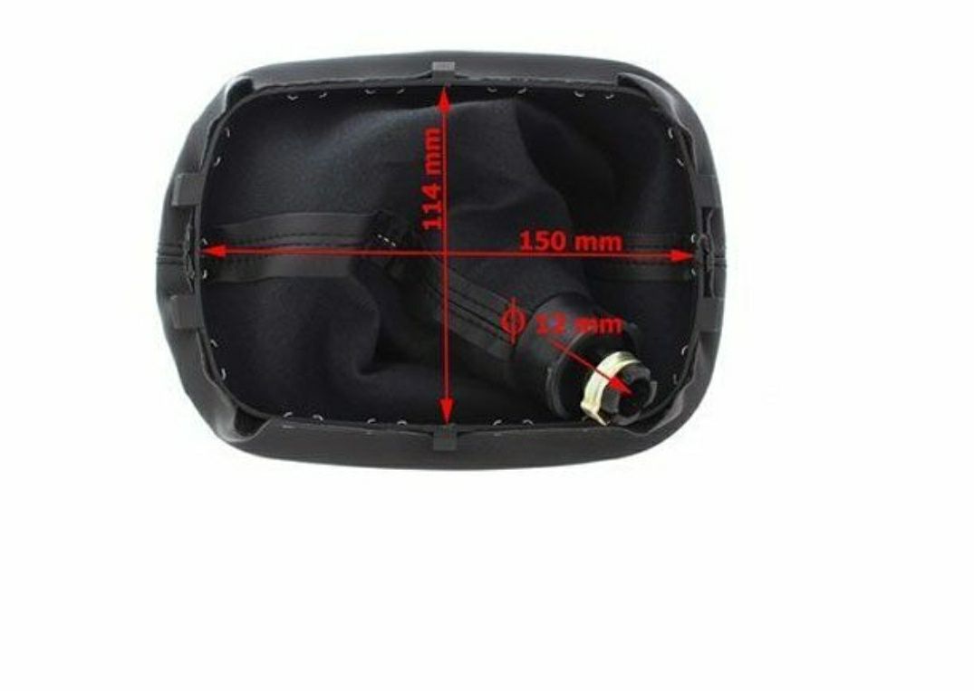 Manete Alavanca Punho Moca + Fole capa mudanças Passat B5, Audi