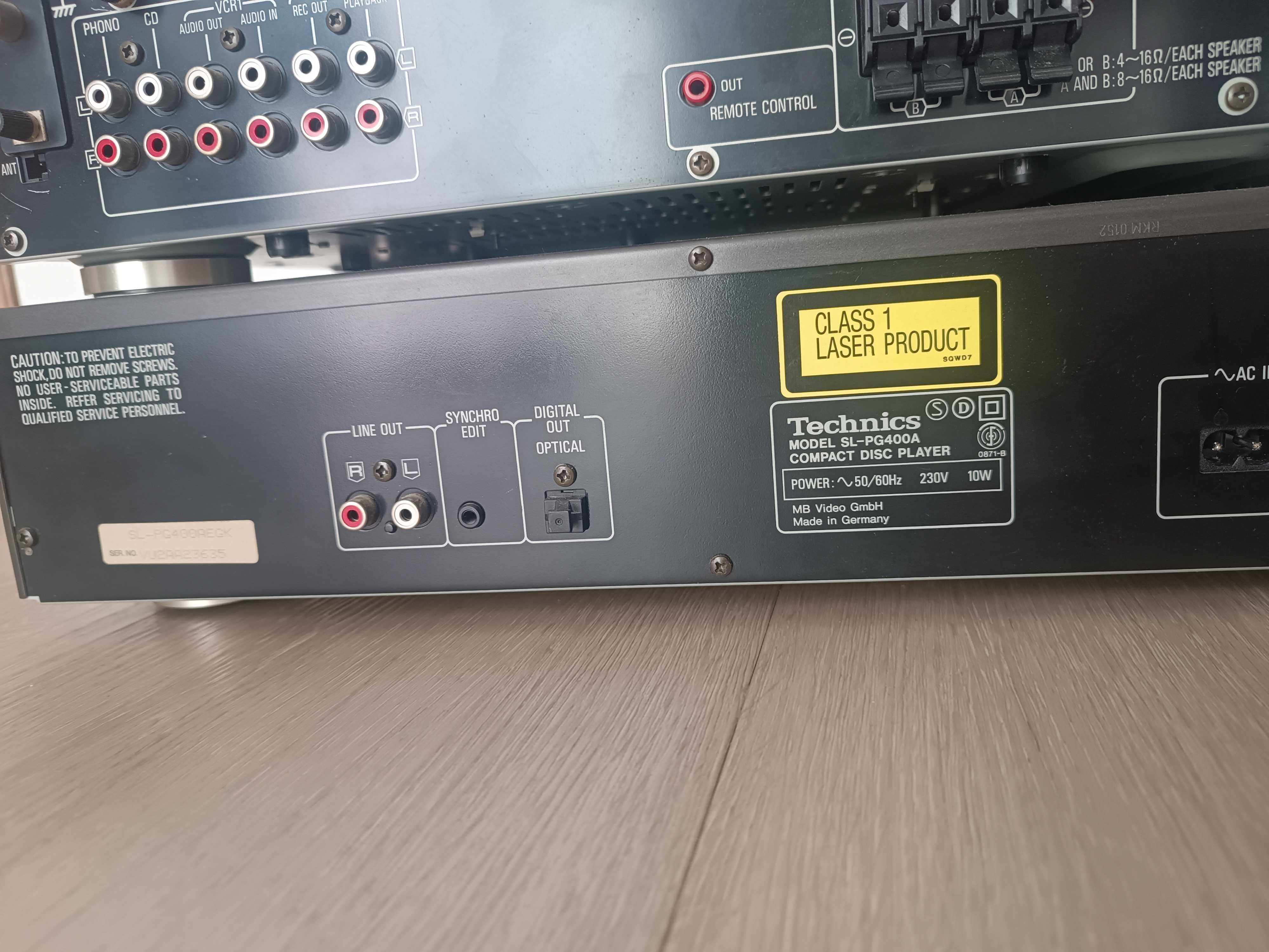 Wieża/ wzmacniacz TECHNICS