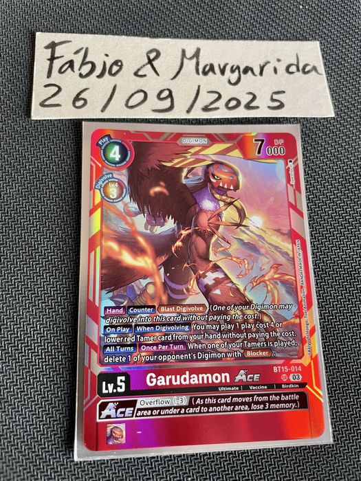 Cartas Digimon oficiais/verdadeiras várias raridades e coleções