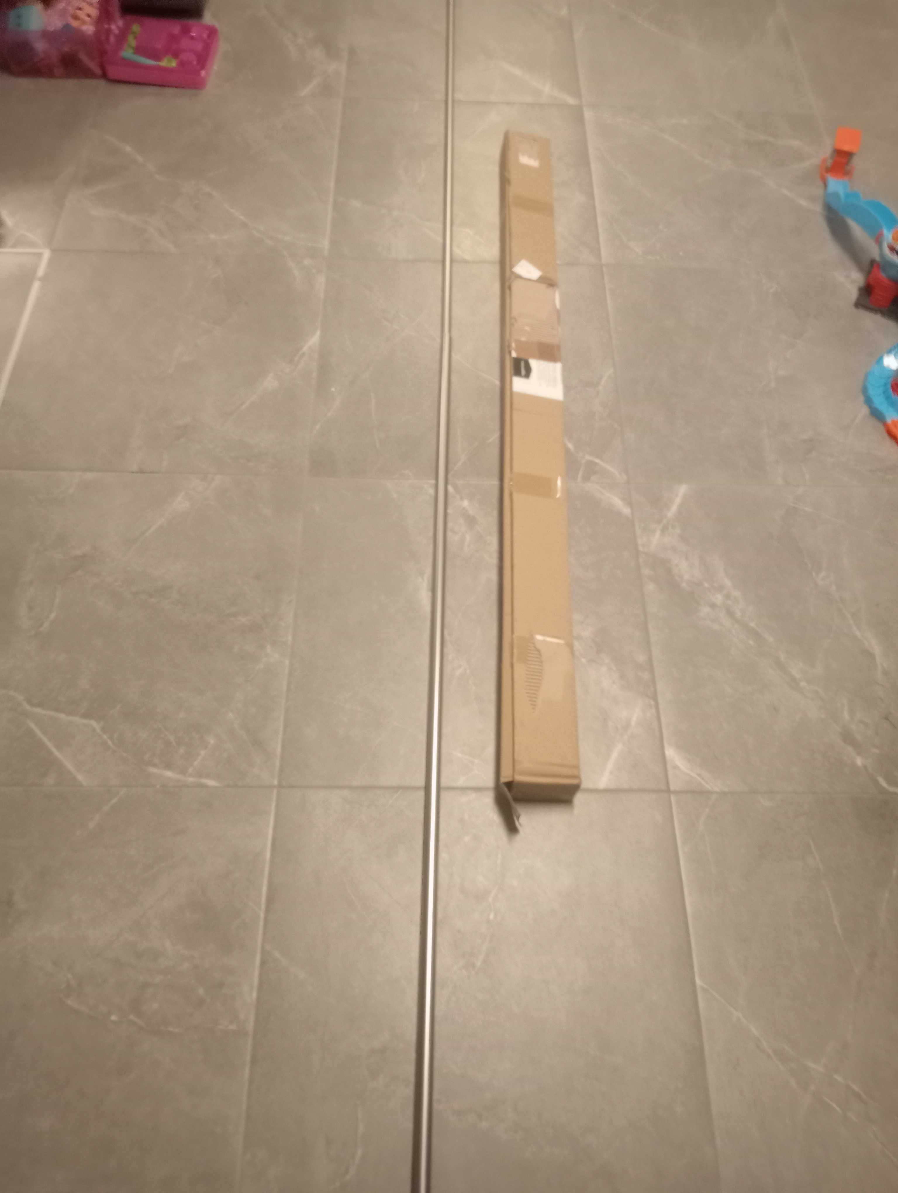 Drążek zasłony prysznicowej 157-300cm nowy