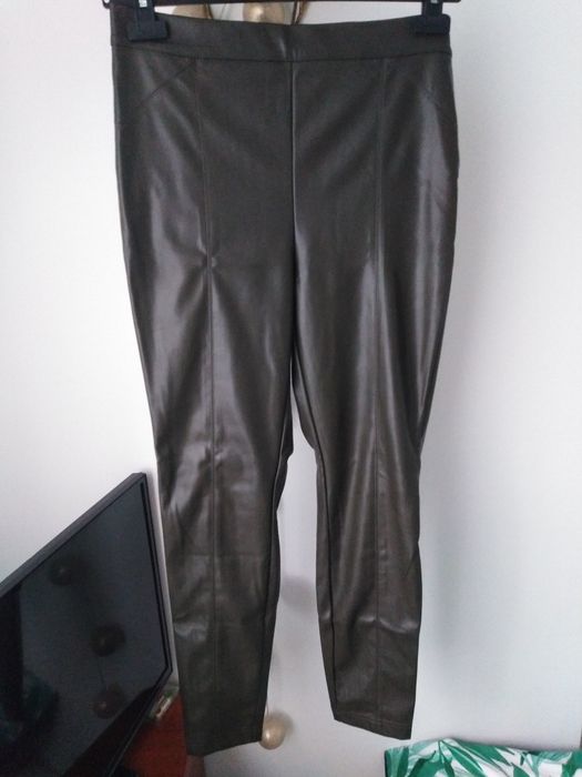 Spodnie skajki, legginsy C&A clockhause rozm. 40