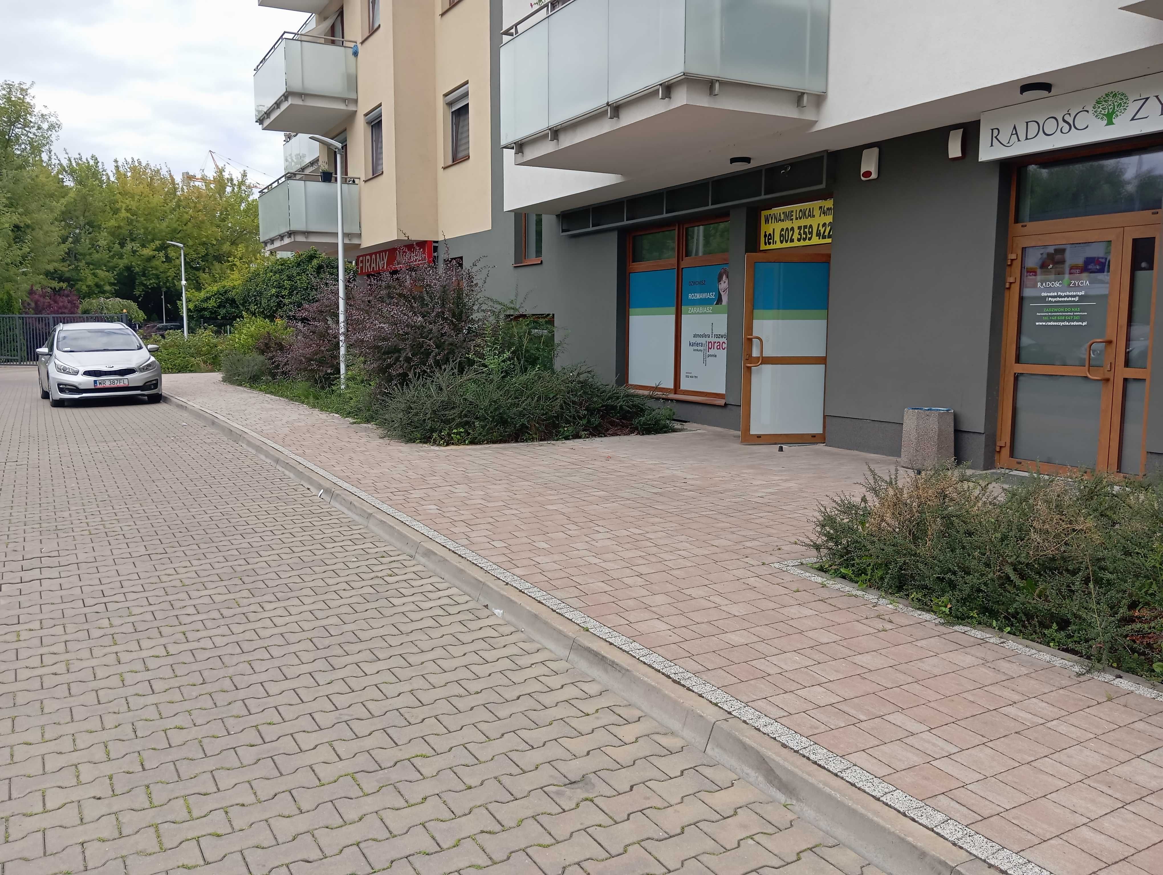 Wynajmę lokal o powierzchni 74 m2