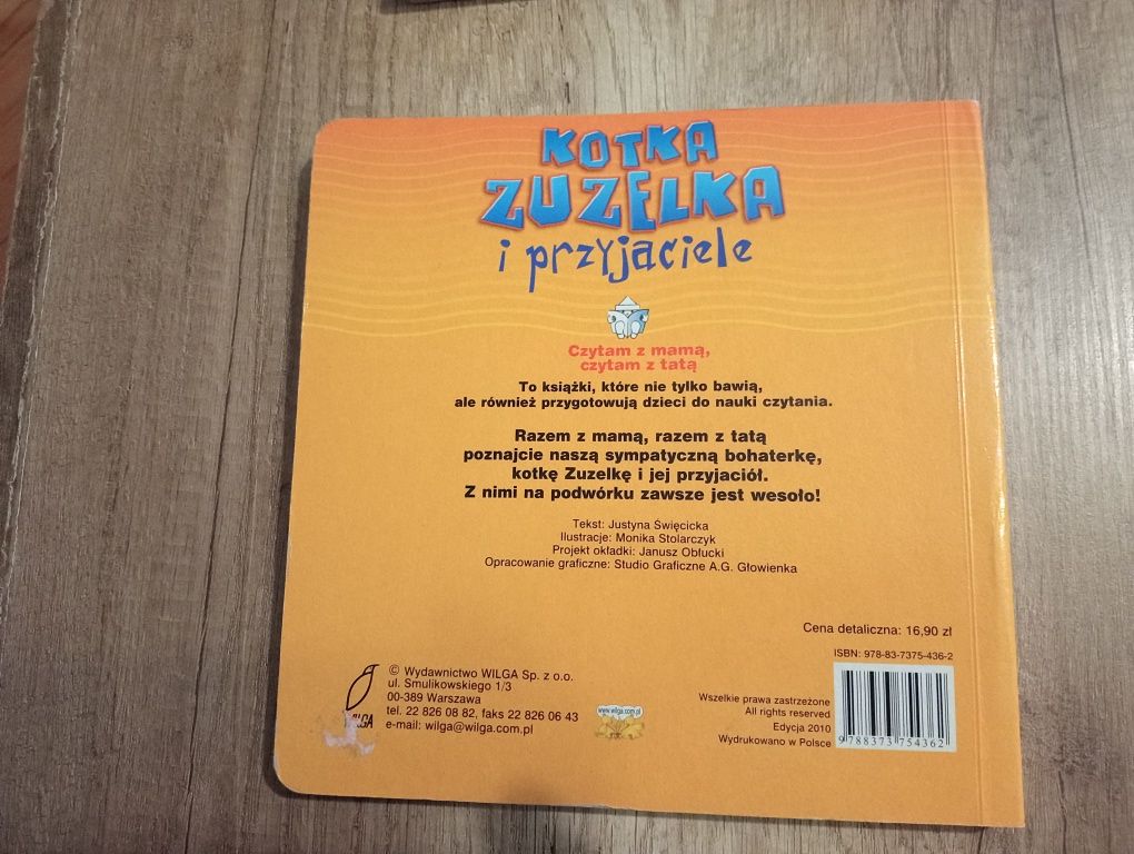 Bajka dla najmłodszych dzieci pod tytułem kotka zuzelka i przyjaciele