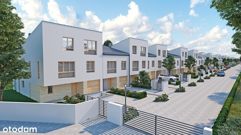 Dom o pow. z poddaszem nieużytkowym 153,35 m2, pompą ciepła, garażem.