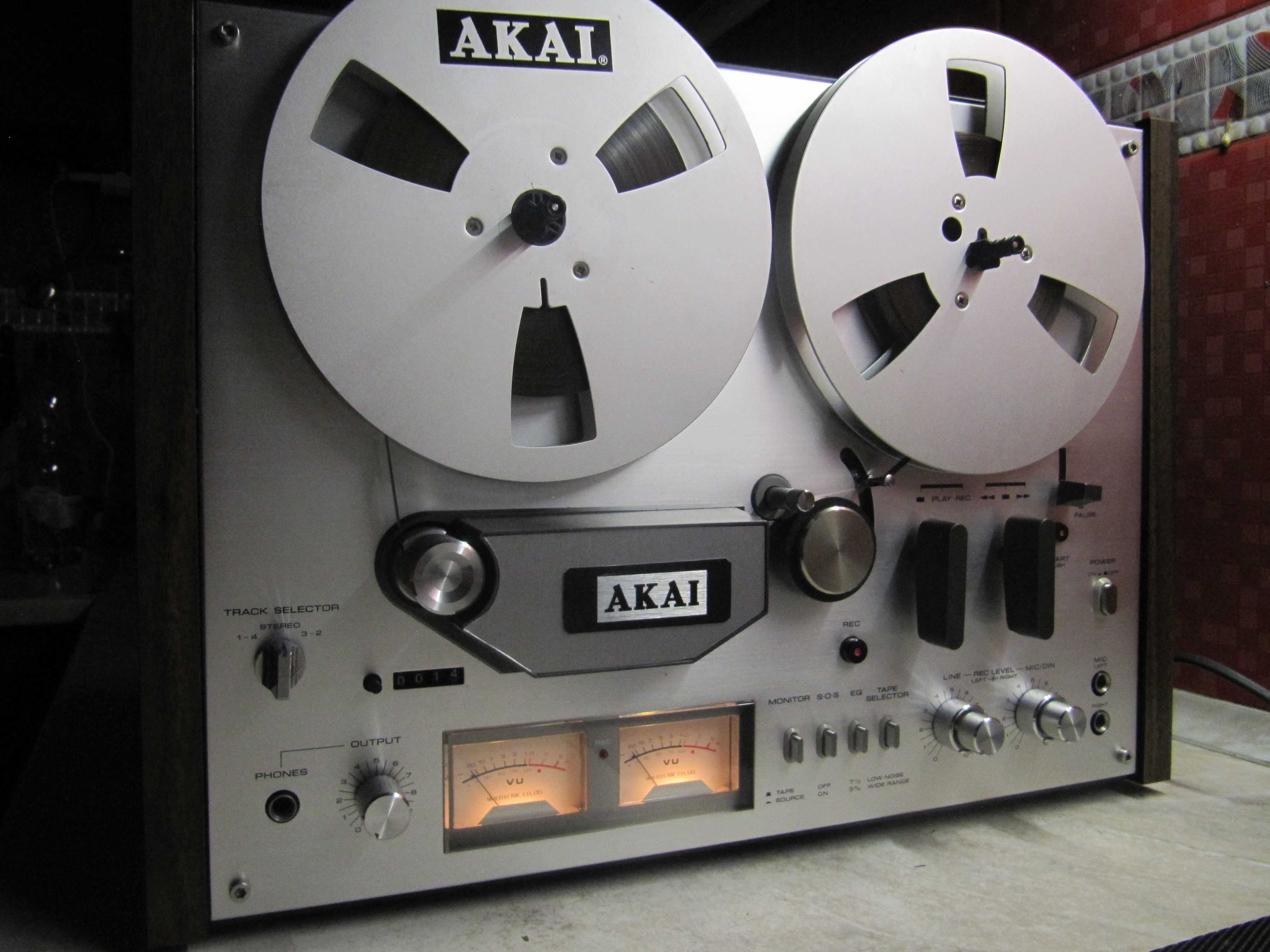 Бобінний / Катушечный Магнитофон - AKAI GX-4000D HI-FI в ИДЕАЛЕ
