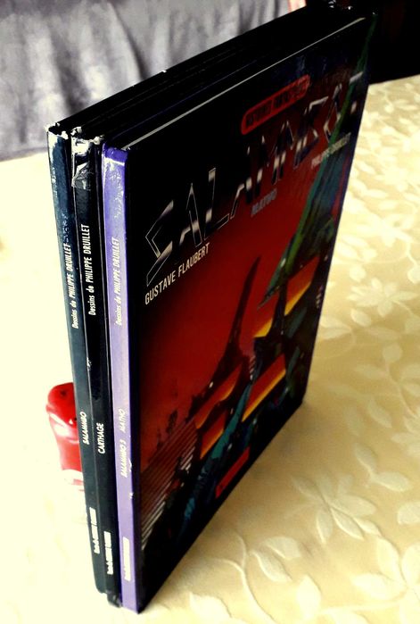 Livros BD - Philippe Druillet - Lone Sloane - Salammbô 1, 2 e 3