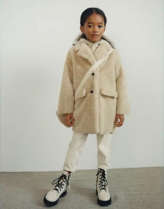 Дитяча шубка зара