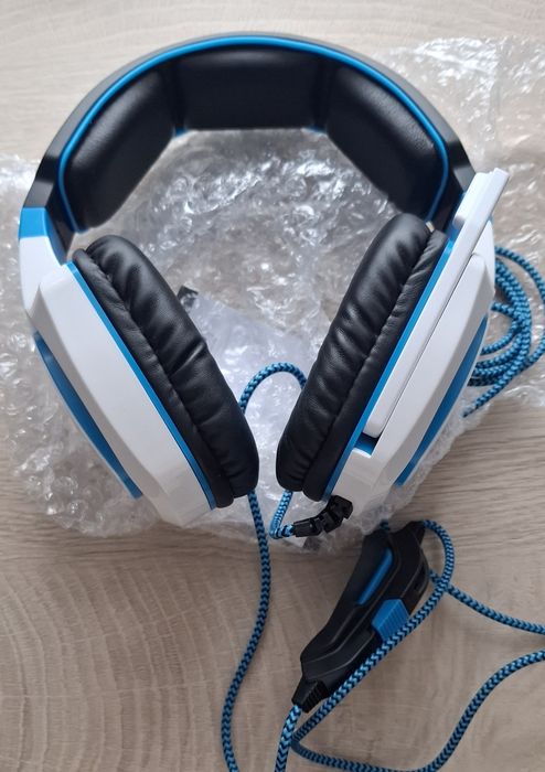 Słuchawki gamingowe stereo z izolacją hałasu i mikrofonem - nowe