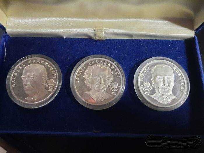 Medale pamiątkowe prezydenci II RP - srebro pr 0.999