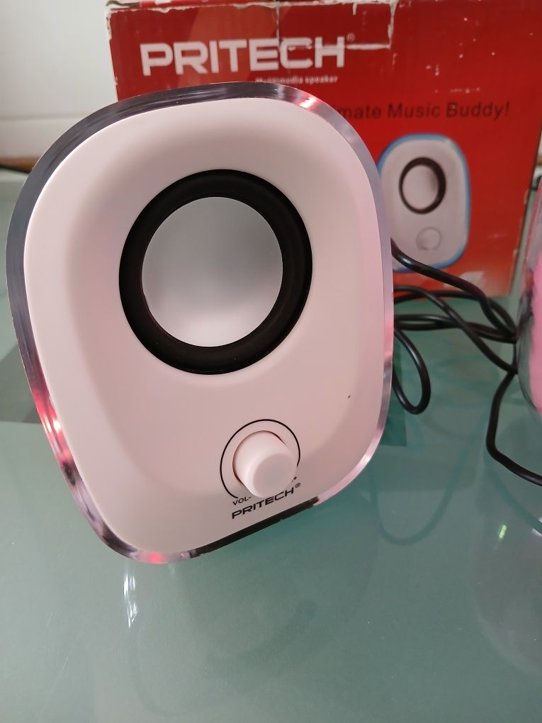 Nova coluna usb e jack