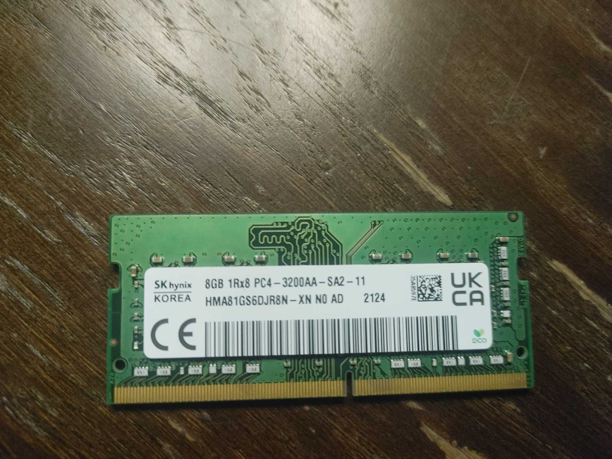Оперативна пам’ять DDR4 SO-DIMM 24 ГБ (16+8) — Нова + Б/в