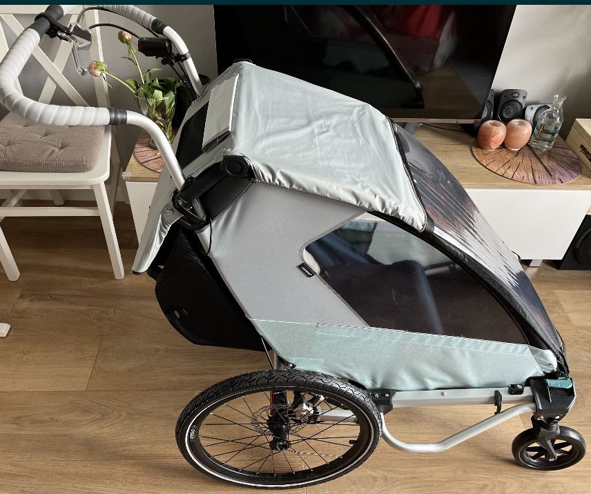Nowy wózek przyczepka rowerowa Legerro enso complete jak thule chariot