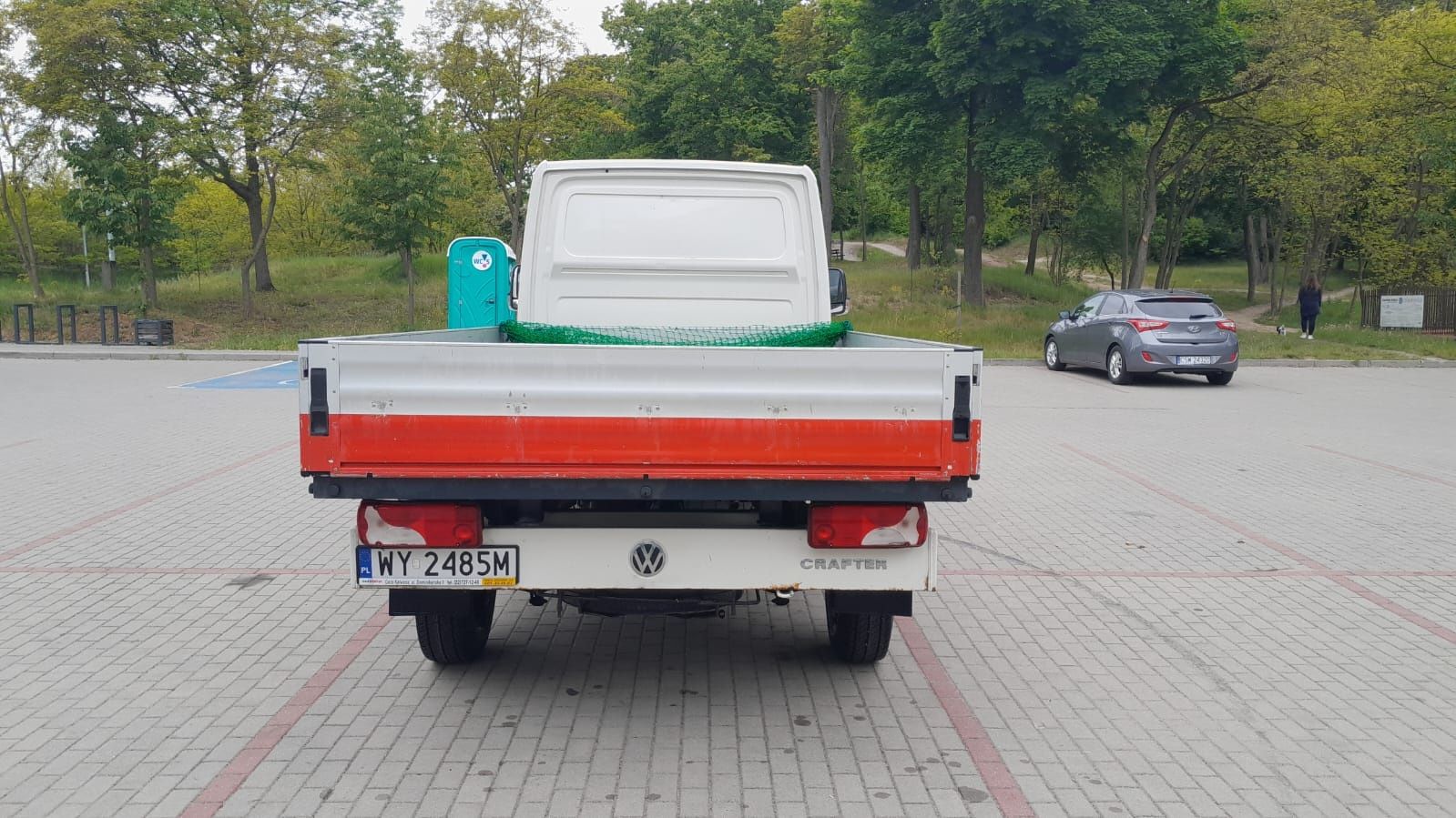 Vw Crafter 2.5tdi+plandeka i stelaż