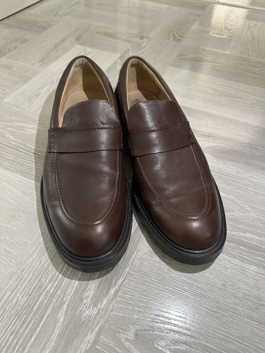 Лофери туфлі чоловічі шкіряні 44 розмір
