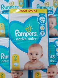 380 sztuk Pampers Active Baby 2